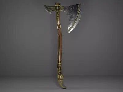 Leviathan Axe Free 3D model
