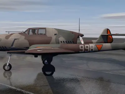 Fokker D-23 - D-XXIII 3D model