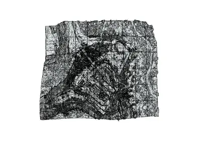 Notre Dame de la Garde Low-poly 3D model