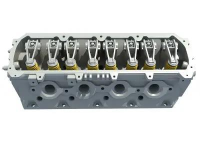 Engine Fuel System 3D model