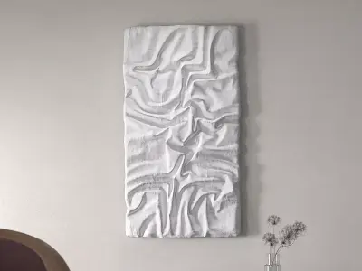Plaster wall decor Free 3D model
