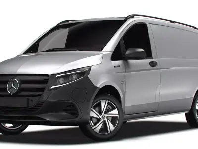 Mercedes Benz eVito Panel Van L2 2024 3D model