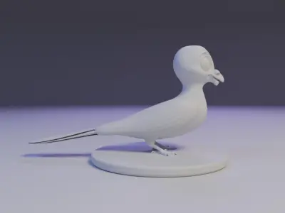 cute dove 3D print model