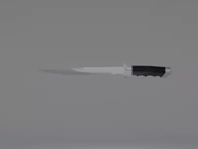 Tactical knife for tactic games and to the 3D printing 3D model