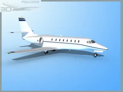 Falcon3D Citation Sovereign C680 FS03 3D model