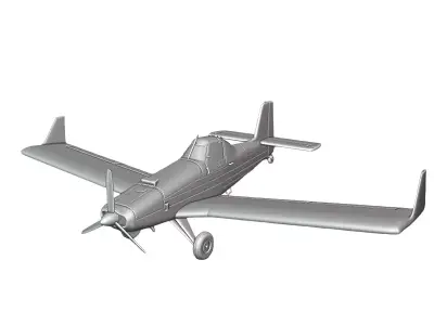 Embraer Ipanema 202 3D print model