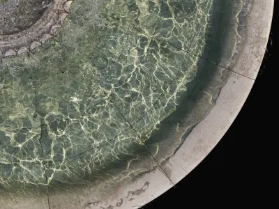 Classic Fountain - vray and corona 3D model