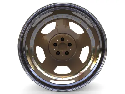 Mercedes-Benz Monoblock Custom Wheel 3D model