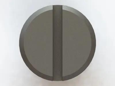 Posicionador Esfera Screw Center Positioner Ball GN615 M8 K KN 3D model