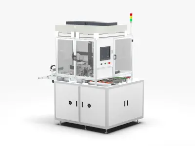 Automatic Mobile Phone LCD Screen Assembly Line 3D model