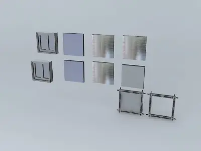 External Hull Segments using CS Computerized Scaffolding 3D model
