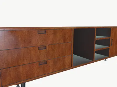 Low TV Sidebord 3D model