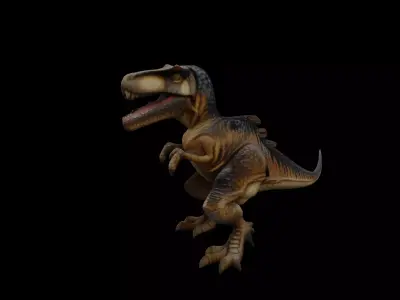 Realistic 3D Tyrannosaurus Rex Model   3D model