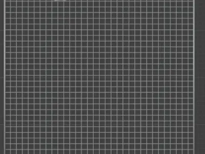 Grid 3d model Free low-poly 3D model