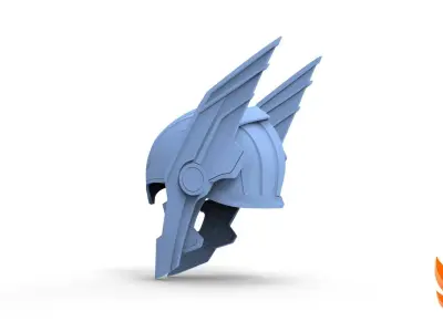 Thor Ragnarok Helmet  3D model