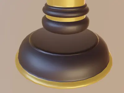 Judge Hammer 3D model