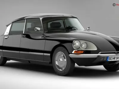 Citroen DS 23 Pallas 3D model