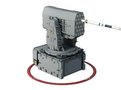 RIM 116 Rolling Airframe Missile 3D model