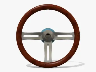 California Metal Flake Steering 3D model