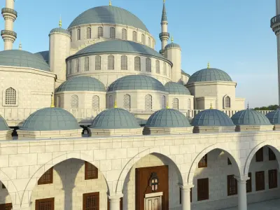 Blue Mosque 3D model