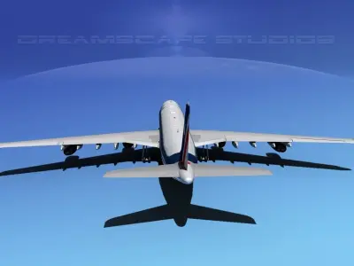 Airbus A340-600 Air Transat 3D model