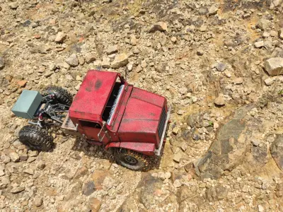 Crawler C23 Front Cab  1-10 RC Body 3D print model