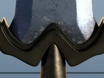 Sword 5 PBR 3D model