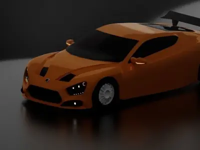 ZENVO ST1 Free 3D model