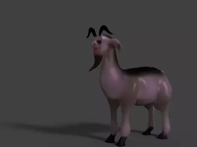 goat creature 3D model