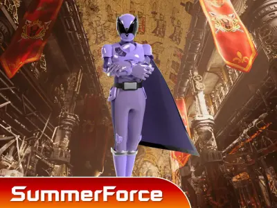 Papillon Ohger - King Ohger 3D model