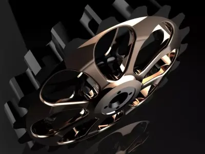 Gear pratice Free 3D model