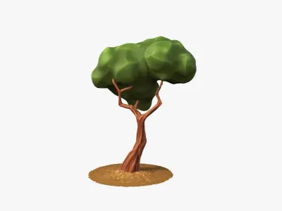 Stylized Tree V2 3D model