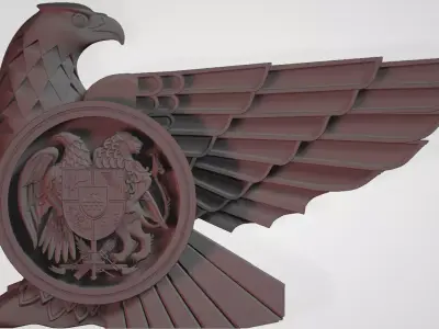 Eagle  Armenia  3D model