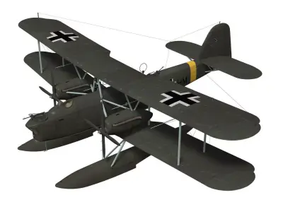Heinkel He59B 3D model