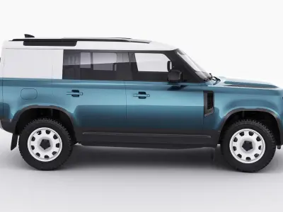 Land Rover Defender Hard Top 110 and 90 3D model