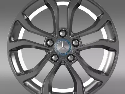 Mercedes Benz C 220  rim 3D model