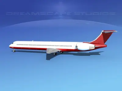 McDonnell Douglas MD-90 Corporate 3 3D model