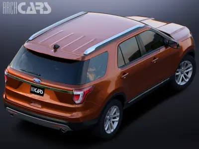 Ford Explorer 3D model