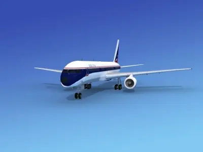 Boeing 757-200 Delta 1 3D model