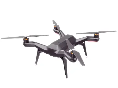 3DR solo quadcopter drone 3d model vray 3D model