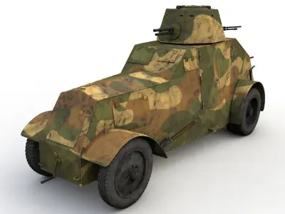 WZ 29 URSUS 1931 3D model