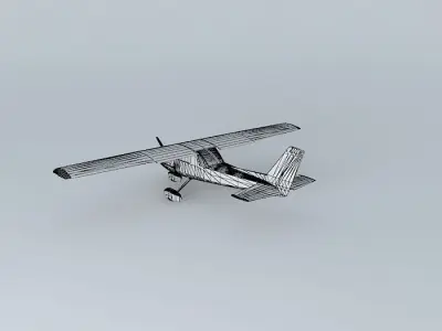 Cessna 152 Free 3D model