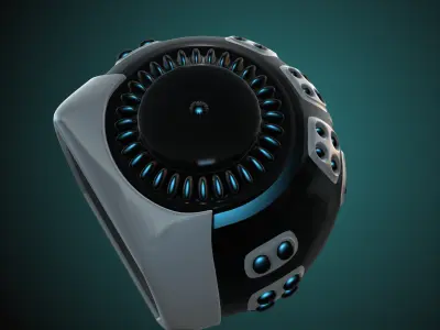 Future TV Computer 3D model