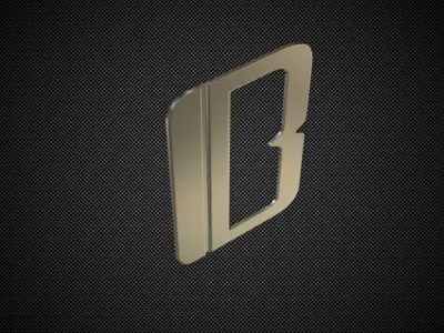 bitter logo 3D model