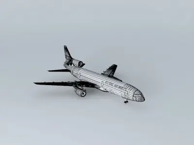Lockheed TriStar Royal Airways Free 3D model