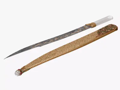 Ottoman Dagger 3D model