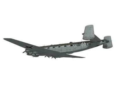 Junkers Ju290 A5 3D model