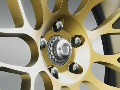 HRE 300 classic-W Low-poly 3D model