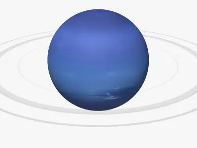 Neptune Planet 3D model