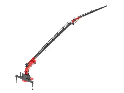 Palfinger Pk 135002 Tec7 Crane 3D model